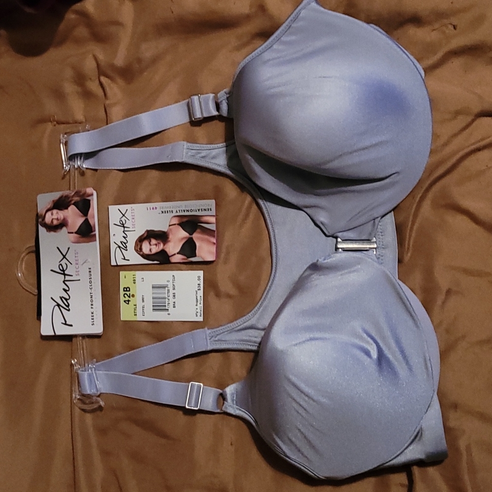 Playtex,42B,gray